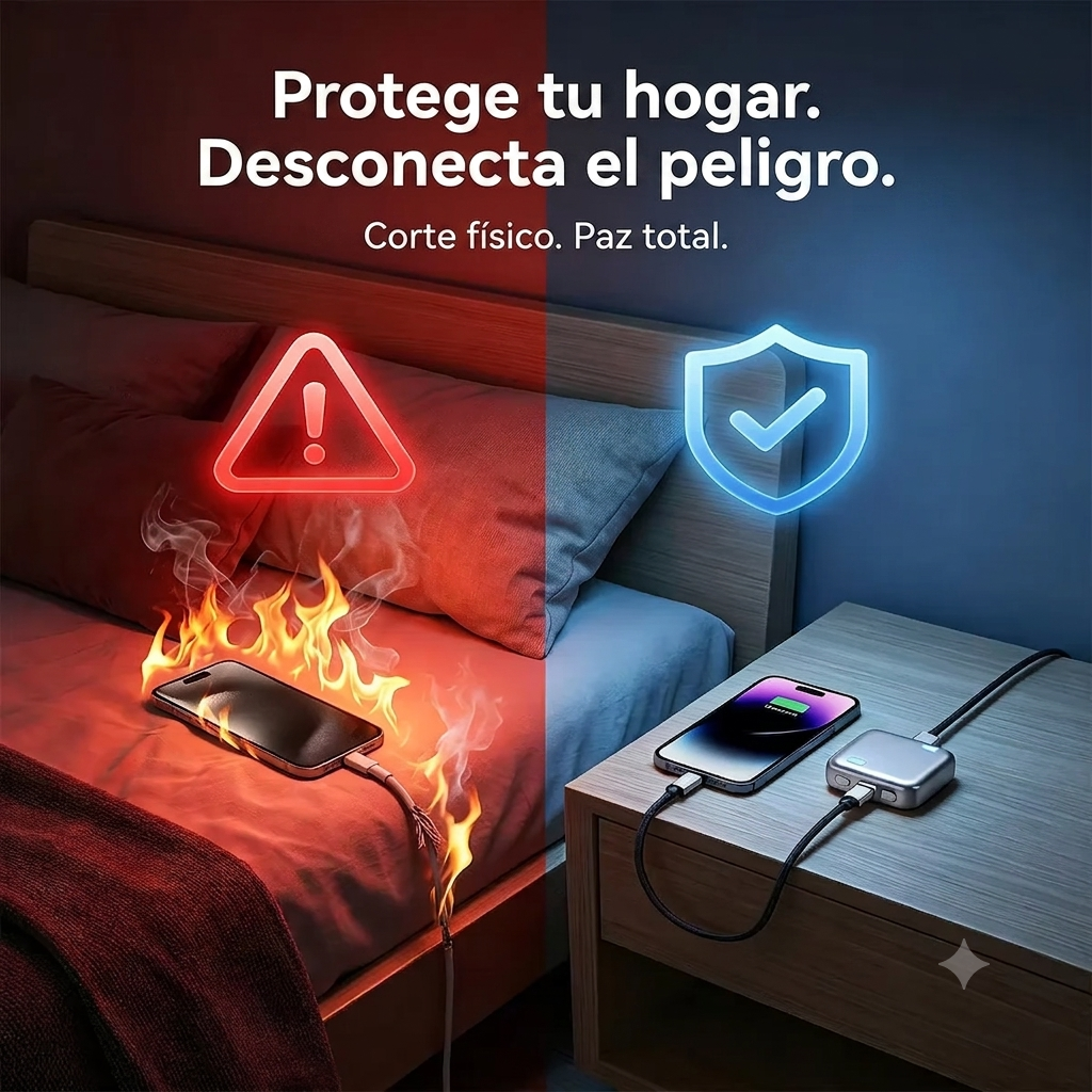 Cargador Inteligente Universal 140W con Desconexión Automática — EVIORA