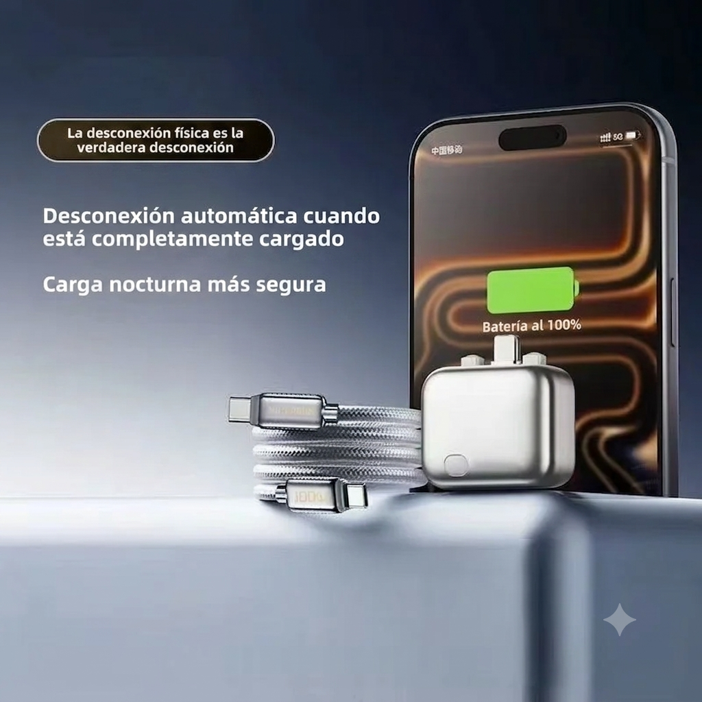 Cargador Inteligente Universal 140W con Desconexión Automática — EVIORA